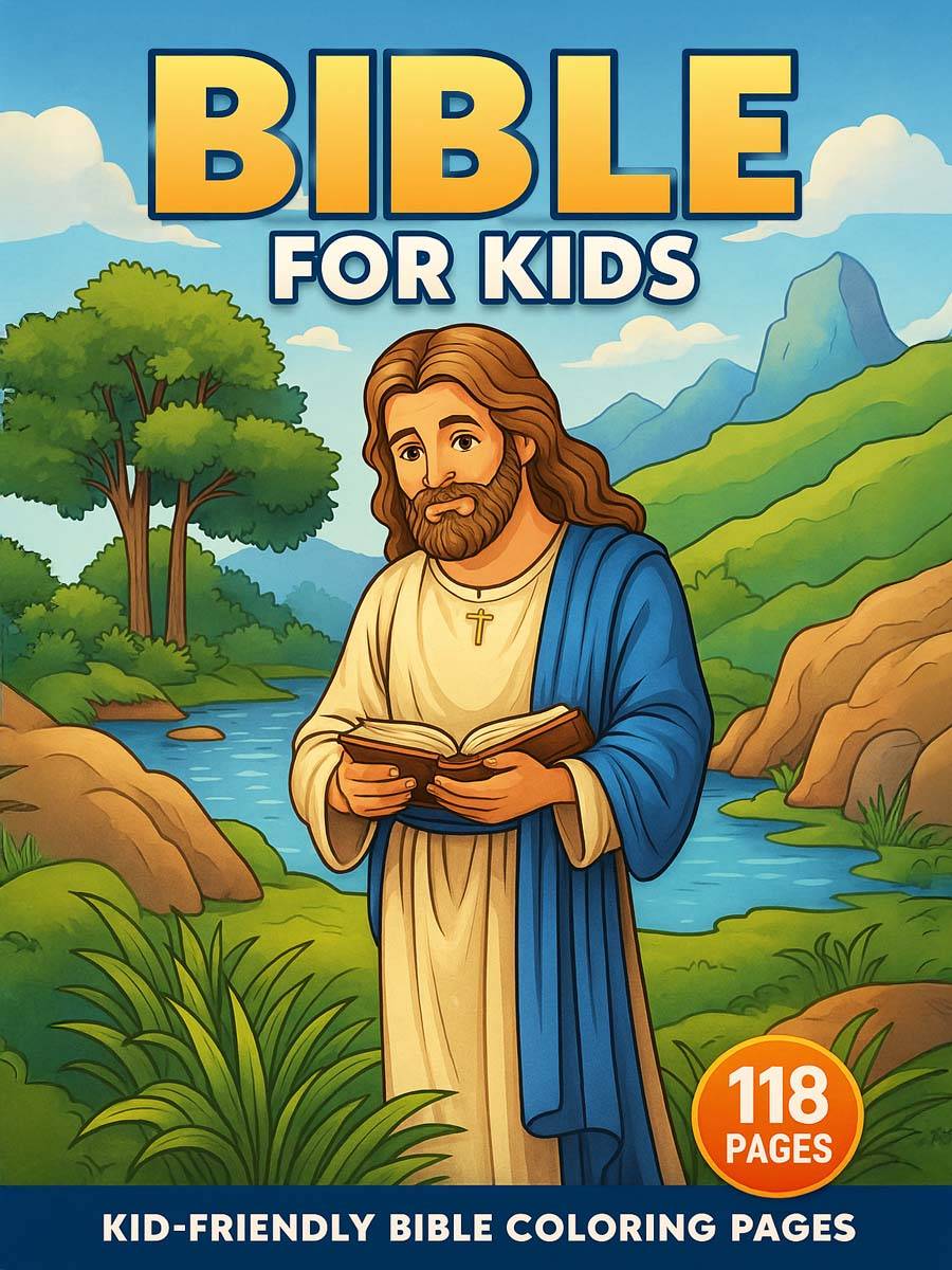 Bible for Kids – 118 Kid-Friendly Bible Story Pages